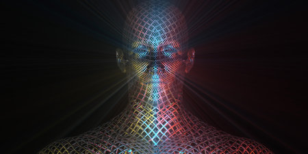 Medical Abstract in Science and Biology Researchの写真素材