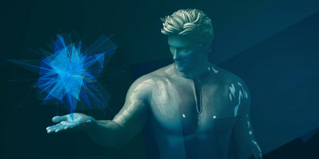 Online Privacy with Big Brother Intercepting Personal Dataの写真素材