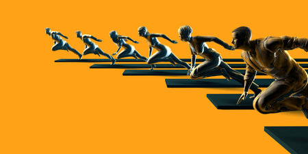 Business Incubator for Startups with Strong Management Infrastructureの写真素材