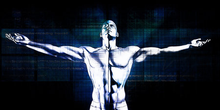 Digital Healthcare Technology as a Abstract Conceptの写真素材
