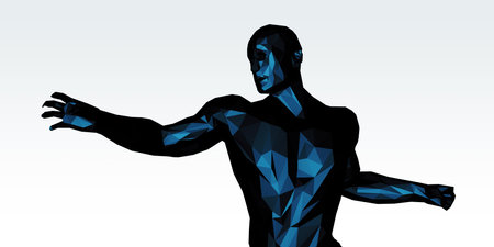 Artificial Intelligence Evolution with Digital Consciousness as Tech Conceptの写真素材