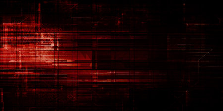 System Engineering as a Futuristic Concept Artの写真素材