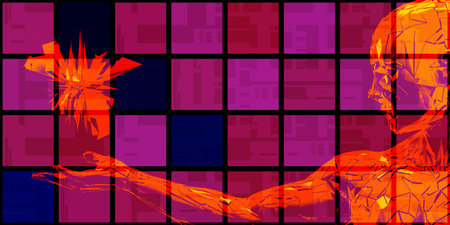 Digital Transformation Concept For Business Industry Artの写真素材