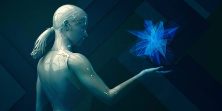 Data Center Secure Servers As A Abstract Background