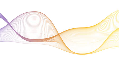 Abstract Motion Flow Forming Elegant Art Designの写真素材