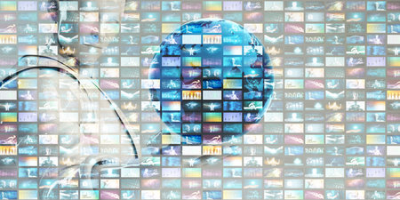 Global Growth in Sales and Marketing Business Conceptの写真素材