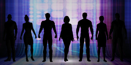 Business Team Group as a Concept Illustrationの写真素材