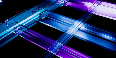 Science Fiction Futuristic Abstract As a Art