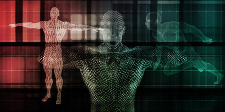 Biomechanics Research For Sports Science And Technologyの写真素材