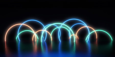 Creative Banner as an Abstract Art Backgroundの写真素材