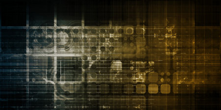 Medical Science with Modern Technology as Artの写真素材