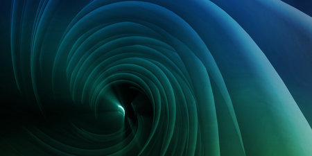 Blue Background as a Design Element Pattern for Brochure