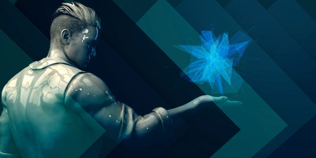 Data Management Technology And Big Data As Artの写真素材