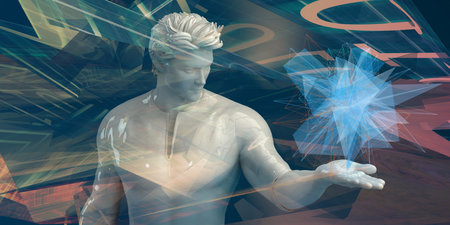 Medical Science With Modern Technology As Artの写真素材