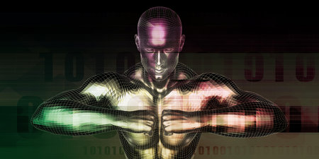 Advanced Technology Systems Protecting Enterprise Networks Through Artificial Intelligenceの写真素材