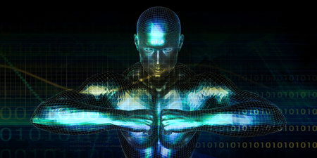 Futuristic Technology And Computer Science Business Innovationの写真素材