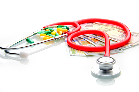 Modern health is expensive, you have to pay for itの写真素材