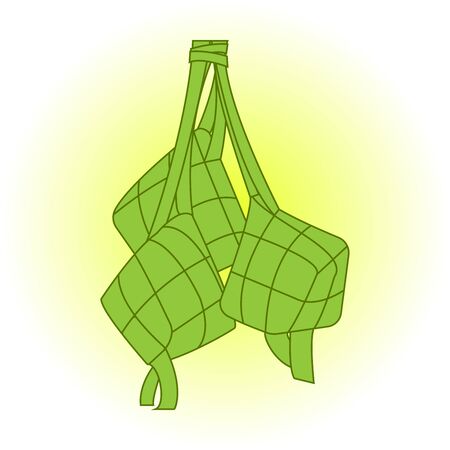 Vector art of Ketupat Ramadanのイラスト素材