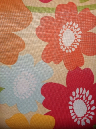 Floral fabricの素材