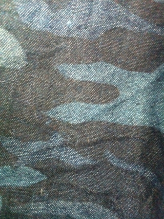 Military fabricの素材