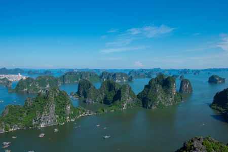 Halong Bay, Vietnamの写真素材