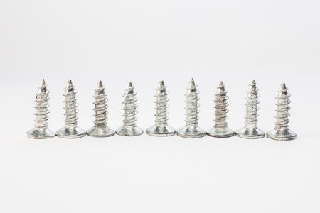Screws for industry and manufacturingの写真素材