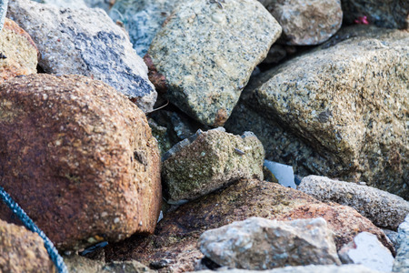 Rock texture in close up for background