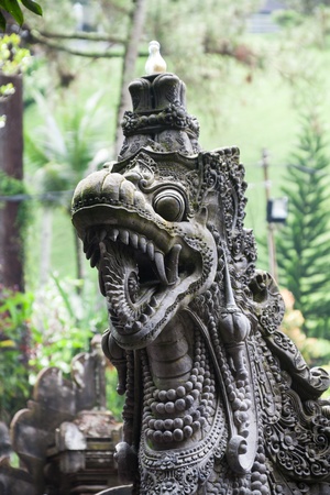 Holiday in Bali, Indonesia - Tirta Empul Holy Waterの写真素材
