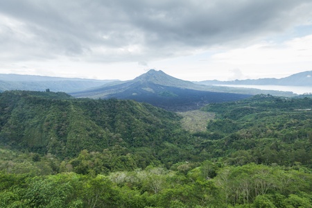 Holiday in Bali, Indonesia - Kintamani Volcanoの写真素材