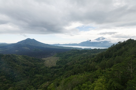 Holiday in Bali, Indonesia - Kintamani Volcanoの写真素材