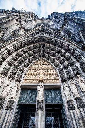 Holiday in Germany - Cologne cathedralの写真素材