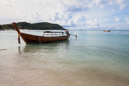 Holiday in Thailand - Beautiful island of Koh Lipe with sandy beachesの写真素材