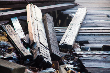 Dump site photo for promotion of recycle project for better environmentの写真素材