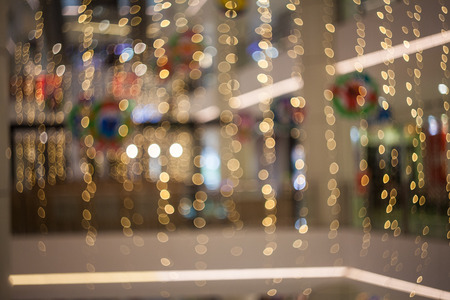 Out of focus swirly bokeh for backgroundの写真素材