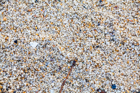 Close up view of hard sand texture for blur backgroundの写真素材