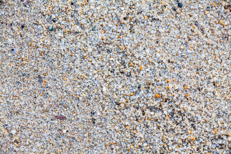 Close up view of hard sand texture for blur backgroundの写真素材
