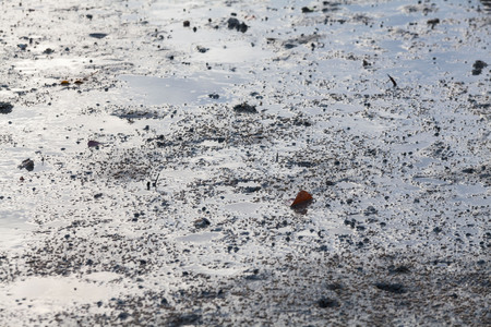Close up view of mud texture for blur backgroundの写真素材