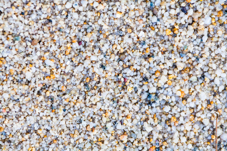 Close up view of hard sand texture for blur backgroundの写真素材