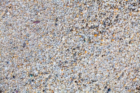 Close up view of hard sand texture for blur backgroundの写真素材