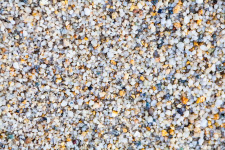 Close up view of hard sand texture for blur backgroundの写真素材
