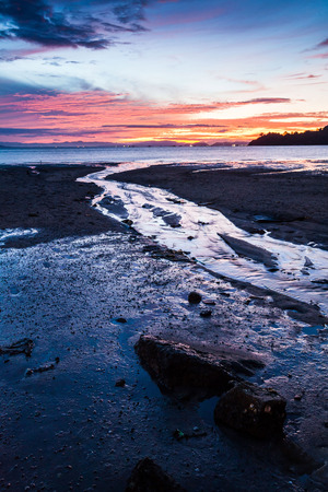 Sunrise or sunset beautiful backgroundの写真素材