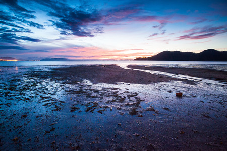 Sunrise or sunset beautiful backgroundの写真素材