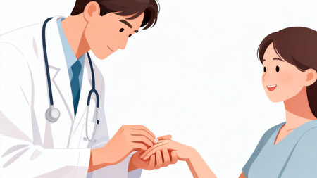 doctor patientの素材