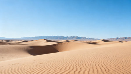 Sand dunes in Maspalomas, Gran Canaria, Canary Islandsの素材