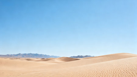 Desert sand dunes in Death Valley National Park, California, USAの素材