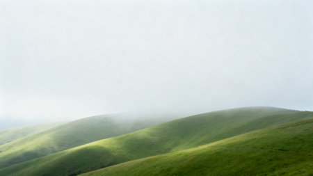 Misty Green Rolling Hillsの素材