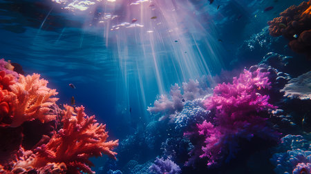 Coral reef in the Red Sea. Egypt. Shallow depth of fieldの素材