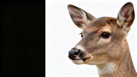 portrait of a deerの素材