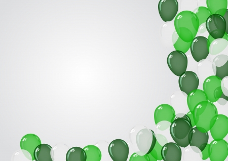 Balloons themeのイラスト素材