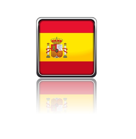National flag of Spainのイラスト素材